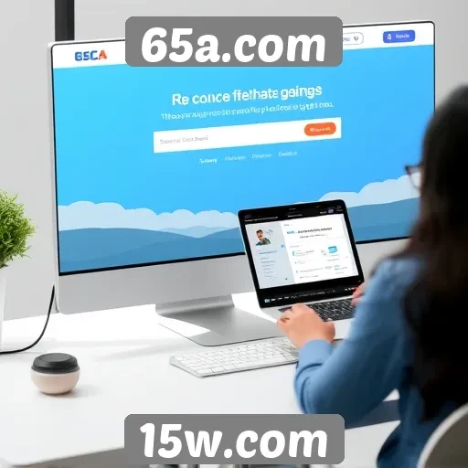 Plataforma 65a.com se destaca pela interface amigável